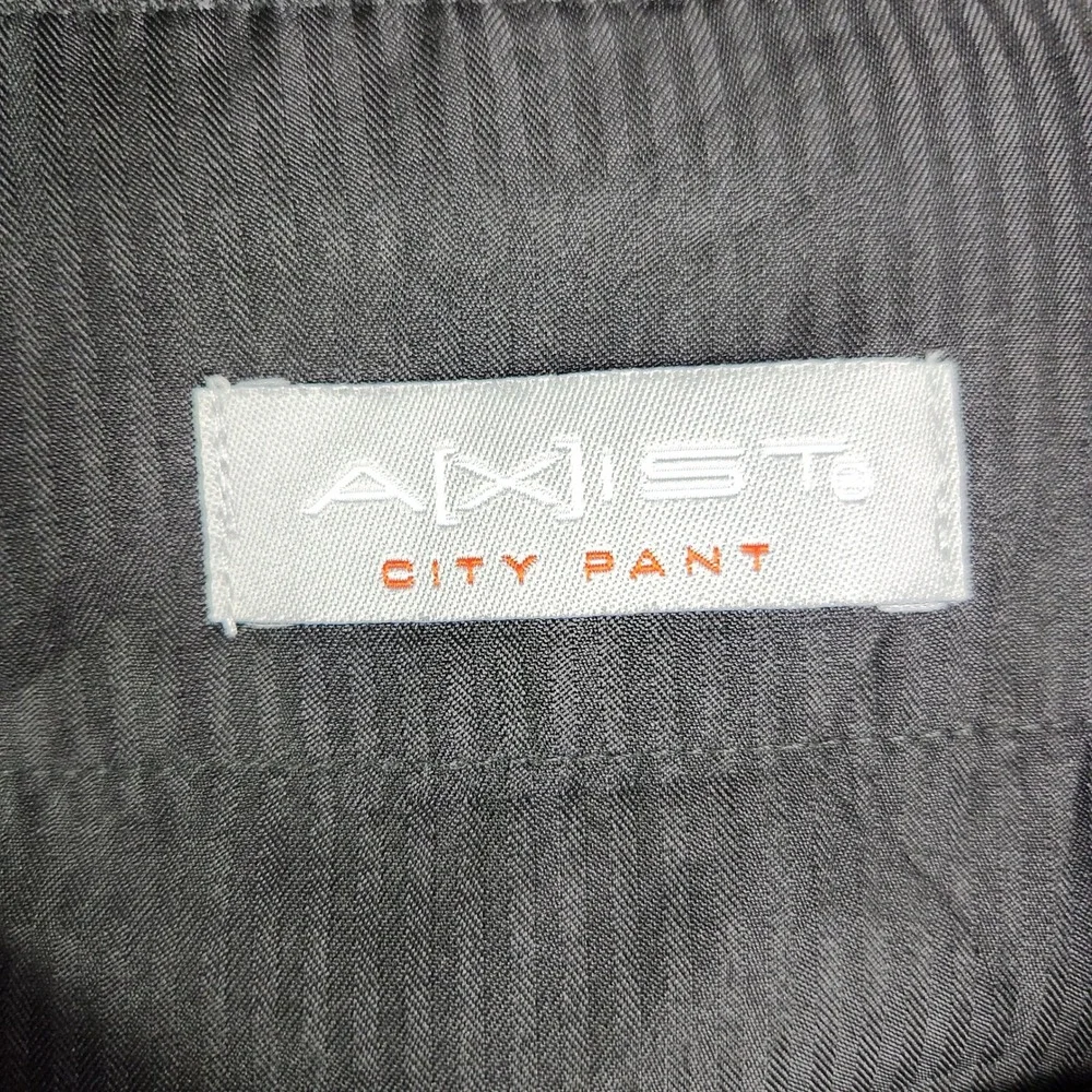 Axist City Pants Mens 34x32 Gray Slacks Office Business Classic Straight Leg